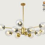 Ceiling Lamp Gold-50cmx60cm