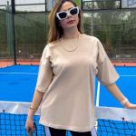 Beige Oversized T-Shirt