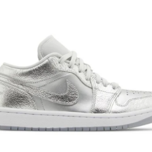 Nike Air Jordan 1 Low 'Metallic Silver'