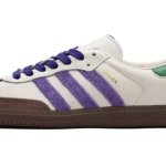 Adidas Samba OG – Off White Core Purple Green Brown