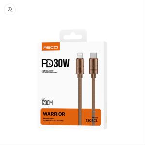 Recci RS08CL Warrior Series Type-C to Lightning 30W