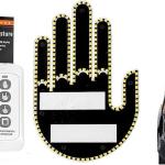 كف ليد مضيئ للزجاج الخلفي  للسيارة