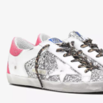 Golden Goose Femme Super-Star Silver White Pink Fluo