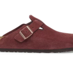 Birkenstock Boston Burgundy – Suede Leather Zinfandel