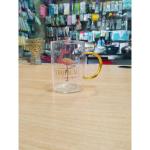 A flamingo-themed thermal glass mug, perfect for your summer drinks.