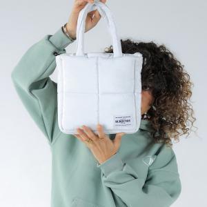 White Puffer Bag