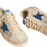 Golden Goose Stardan 'Ivory Blue Star'
