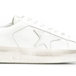 Golden Goose Stardan in white leather sneakers