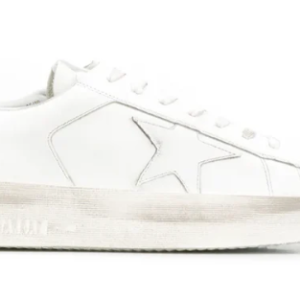 Golden Goose Stardan in white leather sneakers