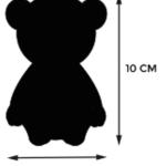 Bear Orbys Plush Clip