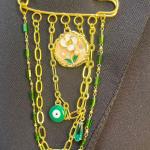 Greens pin