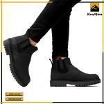👟 سيفتي جلد طبيعي أستك حديدة أمامية للحماية كود 24 رمادي