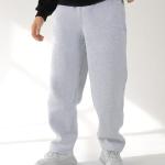 Gray Straight Sweatpants