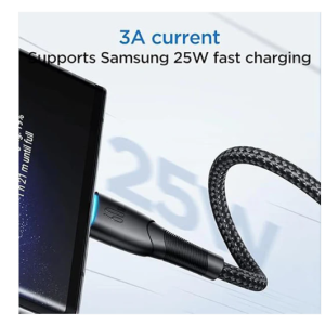 Joyroom SA32-CC3 60W Fast Charging Data Cable (Type-C to Type-C) 1m