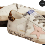 Golden Goose Lace-up flat-bottomed casual round-toed board (Women's)