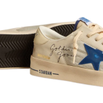 Golden Goose Stardan 'Ivory Blue Star'