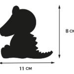 Crocodile Orbys Plush Clip