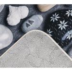 Stones Digital Bathroom Set Non Slip 3Pieces