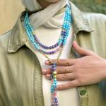 Celestial Turquoise Layered Strand