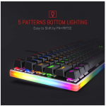 REDRAGON K577R Kali Gaming Mechanical Keyboard - Red Switches (Black)