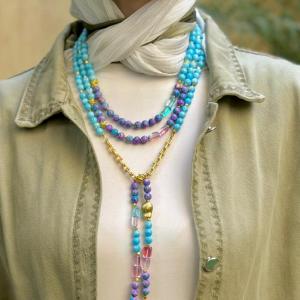 Celestial Turquoise Layered Strand