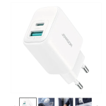 Joyroom JR-TCF21EU 20W A+C Dual-Port Charger, White