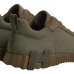 Hermès Bouncing Sneaker in Cotton Canvas and Suede