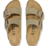 Birkenstock Arizona Suede Leather – Taupe
