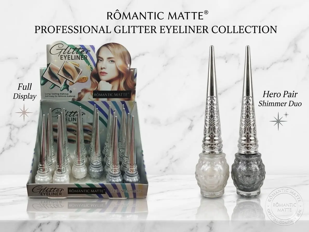 جليتر آيلاينر من ROMANTIC MATTE