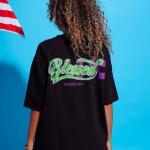 Black Blessed Oversized T-Shirt