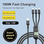 كابل شحن 3×1