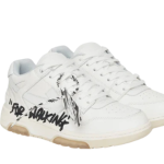 OFF-WHITE Out Of Office OOO low Tops for Walking for – White Black