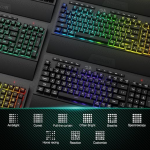 REDRAGON K515 PRO Shiva RGB Wireless Membrane Gaming Keyboard