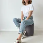 Sneaker featuring signature side stripes SN-18
