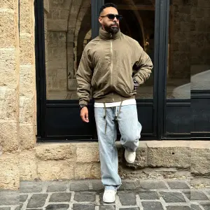 Hight-Collar Jacket
