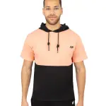 Half Sleeve Coral Hoodie