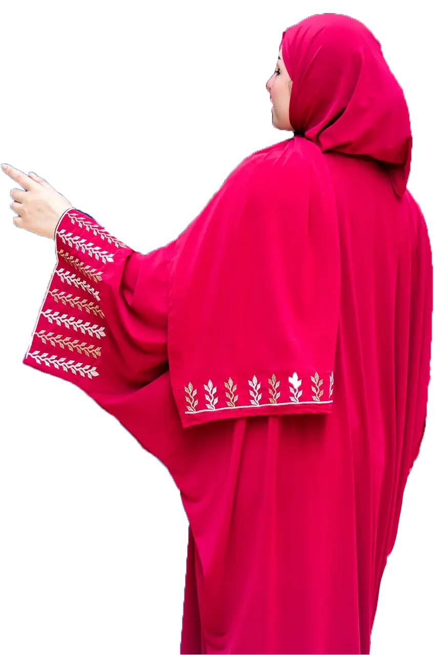 إسدال تطريز اكمام