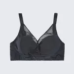 Plus Size Ultra Thin Push Up Sheer Bra Panty Set