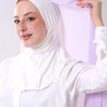 حجاب ذكي بنفسجي