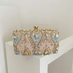 Rose Elyndra Clutch