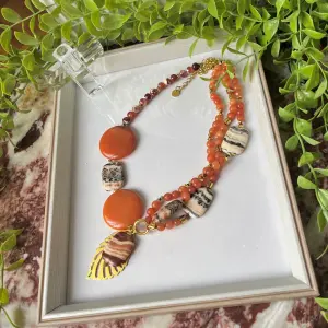 Marigold necklace