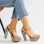 Sandal Lesh High Heel C-110