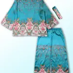 Delhi Topaz Kimono Set