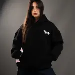 Side Tag - Black Hoodie