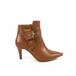 Boot Mid Heels Leather R-599