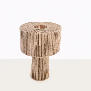 Burlap Table Lamp NBC34