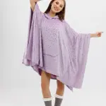Silver Heart Poncho