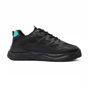 Step up Men's Black Sneaker