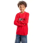 RED Sweatshirt with “ Get up.. ” Print 💗😎