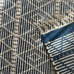 Indigo Heritage Cotton Kilim